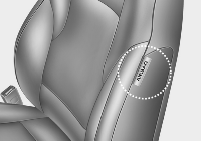 Hyundai Sonata: Side impact air bag. 