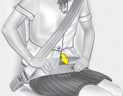 Hyundai Sonata: Seat belt restraint system. WARNING