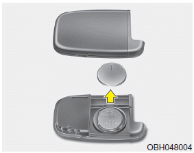 Hyundai Sonata: Battery replacement. A smart key battery should last for several years, but if the smart key is not