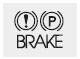 Hyundai Sonata: Warnings and indicators. Parking brake warning