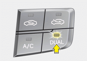 Hyundai Sonata: Manual heating and air conditioning. Type A