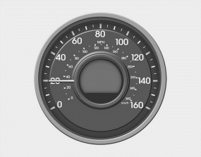 Hyundai Sonata: Gauges. Speedometer