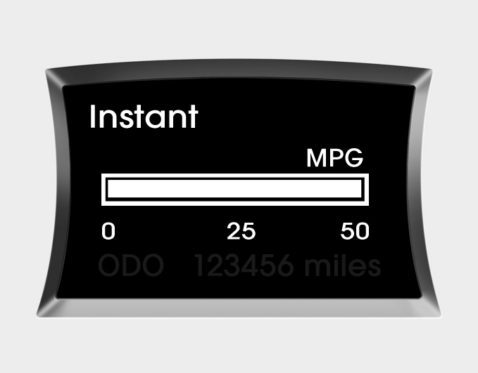 Hyundai Sonata >> Gauges Instrument cluster Features of your vehicle