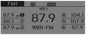 Hyundai Sonata: CD Player : Audio with internal amplifier / Audio with external amplifier. HD Radio Technology is a digital radio technology used by AM and FM radio station