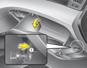 Hyundai Sonata: Climate control air filter. Filter replacement