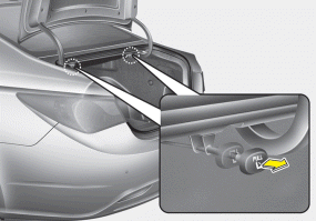 Hyundai Sonata: High mounted stop light replacement. 